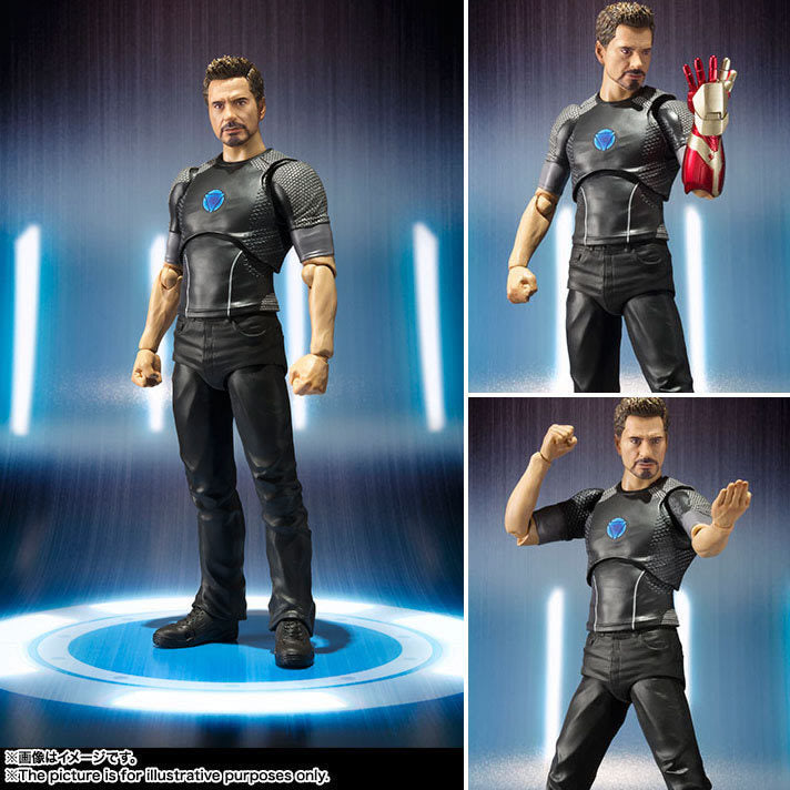 Avengers SHF Iron Man Tony Stark Action Figure Model