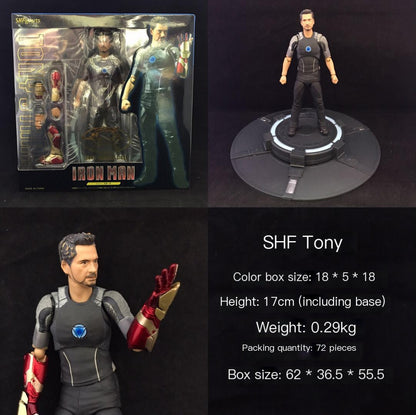 Avengers SHF Iron Man Tony Stark Action Figure Model