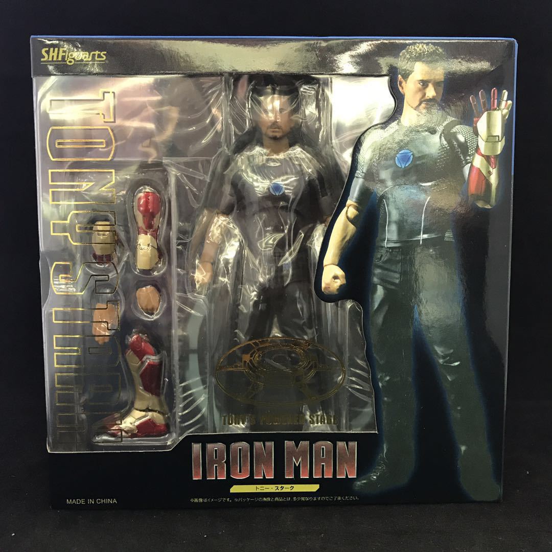 Avengers SHF Iron Man Tony Stark Action Figure Model